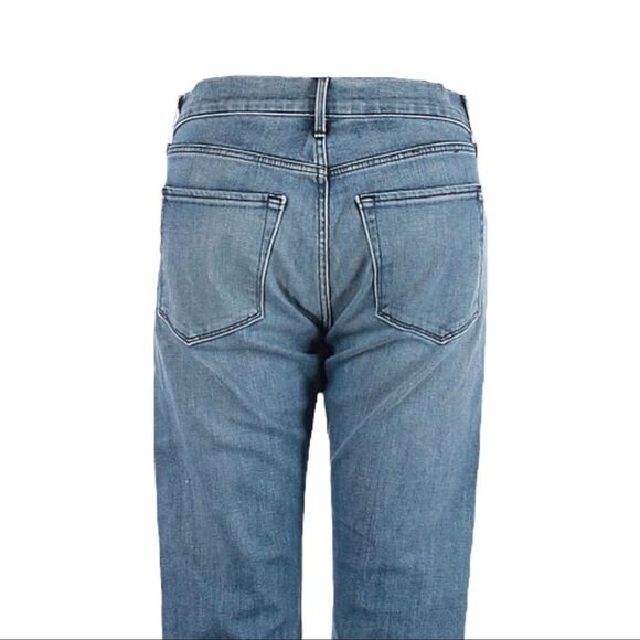 3x1 NYC Slim Straight Leg Jeans 24 Fleet Wash Light Blue Mid Rise Premium Denim - Picture 6 of 11